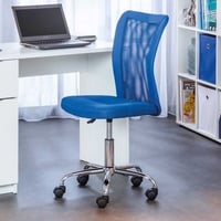 Bureaustoel Eva zonder armleuning - donkerblauw