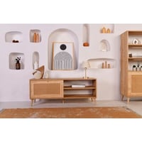 Jüt 140 TV-meubel | 100% MELAMINE | Eiken