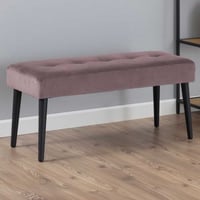 Halbank Glory | 95 x 38 x 45 cm | Roze