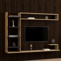 Noble TV-meubel | 100% MELAMINE | Saffier, Antraciet