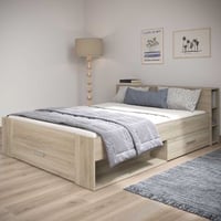 Bed Polly 160 x 200 cm-Kronberg eik