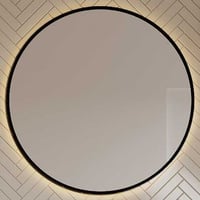 Spiegel Elisa - Ø60x3,50 cm - met verlichting - aluminium 