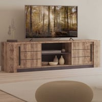 tv-meubel Monaco | 184,5 x 42,3 x 52,2 cm | Bruin