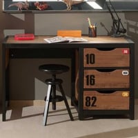 Bureau Alex 130 cm - industrieel