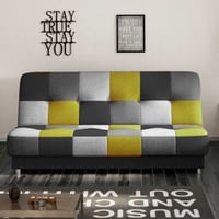 Slaapbank Massimo | 90 x 190 cm | Geel