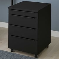 Ladekast met witte wielen Hermoso | 42 x 60 x 63 cm | Antraciet