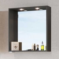 Spiegel Dasa 60cm - grafietgrijs
