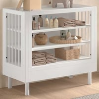 Verzorgingstafel Forrest - 100x55x95cm - wit beukenhout