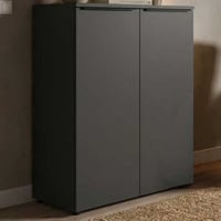 Dossierkast Tomori | 81 x 40 x 120 | Antraciet