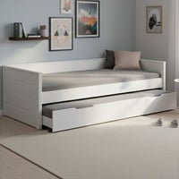 Uitschuifbed Dream The Future | 90 x 200 cm | 100% Melaminecoating | Wit