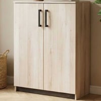 Opbergkast Watson 73x41x95cm - 2 deuren - eikdecor