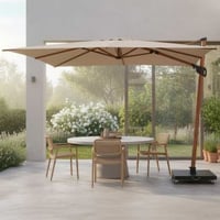 Parasol Tampa - 300x400cm - aluminium - beige