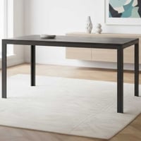Eettafel Colin | 80 x 140 x 75 cm | Omkeerbaar tafelblad | Oak-/Stone-design