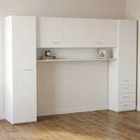 Brugkast Tidelle - 304x54x203cm - mat wit