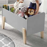 Kiddy speelkoffer - lichtgrijs