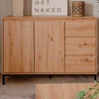 Dressoir Korina 120 cm-artisanale eik