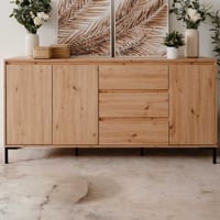 Dressoir Korina 178 cm-artisanale eik