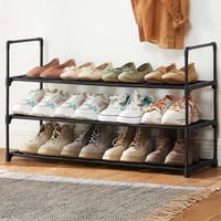 Schoenenrek Pedri | 92 x 30,5 x 55 cm | Zwart