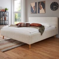 Kofferbed Nielsen | Inclusief lattenbodem | 160 x 200 cm | Beige