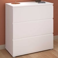 Commode Nux 3 laden - wit