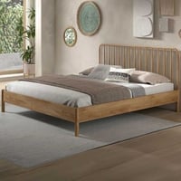 Tweepersoonsbed Olivia - 180x200cm - eikenhout