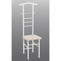 Kledingrek met zitvlak | 50 x 46 x 119 cm | 90 kg draagvermogen