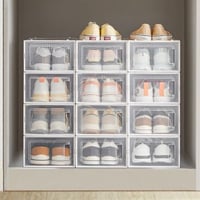 Opbergdozen Yaramis | 12 exemplaren | 23 x 33,3 x 14 cm | Transparant