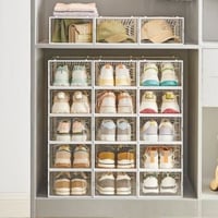 Opbergdozen Yaramis | 18 exemplaren | 23 x 33,5 x 14 | Transparant