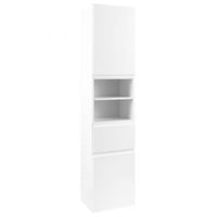 Kolomkast Cardiff | 40 x 35 x 180 cm | Wit