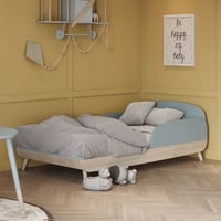 Peuterbed Firmiana | 144,4 x 74,4 x 88,4 cm | Blauw
