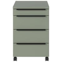 Ladekast met wielen Hermoso | 42 x 60 x 63 cm | Satijngroen