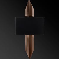 Opviq Wandlamp | Metalen Behuizing | Zwart Koper | IP20