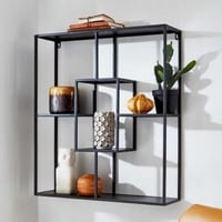 Wandrek | 60 x 18 x 70 cm | Zwart