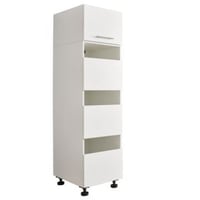 Kolomkast voor wasmachinekasten Laundreezy | 50 x 68 x 200 cm | Wit