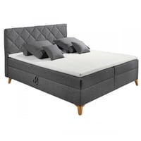 Boxspring Redford 180x200cm met opbergruimte - antraciet