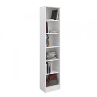 Boekenkast Hobby 41 cm lang-5 legplanken-wit