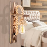 Lustro Wandlamp | Houten Lamp | 9x18 cm | IP20