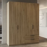 Kledingkast Spectre 157cm 4 deuren & 2 lades - eik