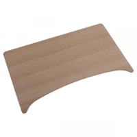  verlengblad set Aslan Wit Eiken fineer - 2st, 50x90x1.8cm