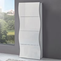 Schoenenkast Ronda 161 cm-hoogglans wit 
