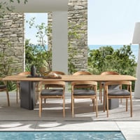Tuintafel Rossi | 320 x 120 x 75 cm | Teakhout