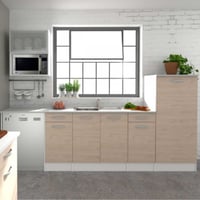 Keukencombinatie Eko 2 | zonder toestellen | eikdecor