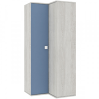 Hoekkast Beau-blauw