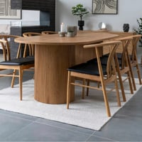 Eettafel Boavista - 100x210x75 cm - eikdecor