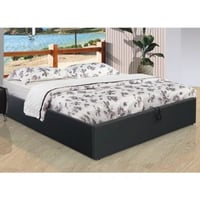 Kofferbed Minteh | 140 x 200 cm | Zwart