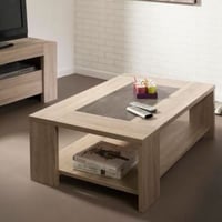 Salontafel Fumay 105x73x37cm - eikdecor/beton