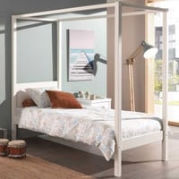 Hemelbed Charlotte 90x200 - wit