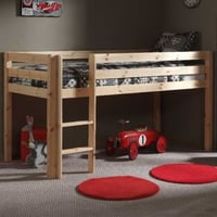 Halfhoogslaper Charlotte - dennenhout