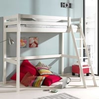 Hoogslaper Claire 90x200 - wit