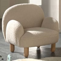 Kinderfauteuil Rocky - 56x54x49cm - beige boucléstof